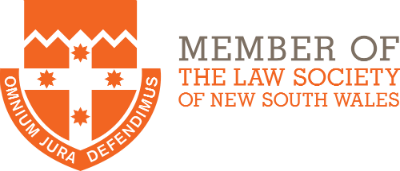 Member of The Law Society of New South Wales