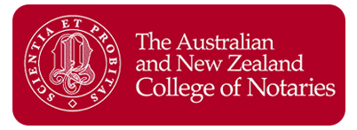 The Australian and New Zealand College of Notaries